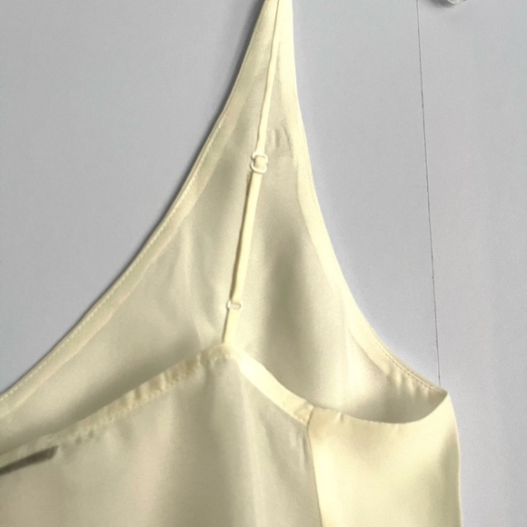 new J Brand White Silk Sheer Camisole US XS - Picture 6 of 8